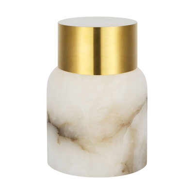 Caspe Alabaster 7 Rechargeable Table Lamp