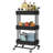 33.07'' H x 3.15'' W Utility Cart