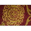 Hand-Knotted High-Quality Red and Yellow Area Rug