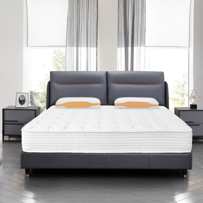 Mattresses LUNO FASHION LIMITED Pocket Sprung Memory Foam Mattress Bed Orthopaedic