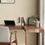 Élégant bureau de coin en bois massif de style rétro-964012185
