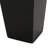 13" X 32.5" Cast Stone Outdoor Planter In Black - Adds Character To Yard 32.5", Quality Garden Accessory-1888285016