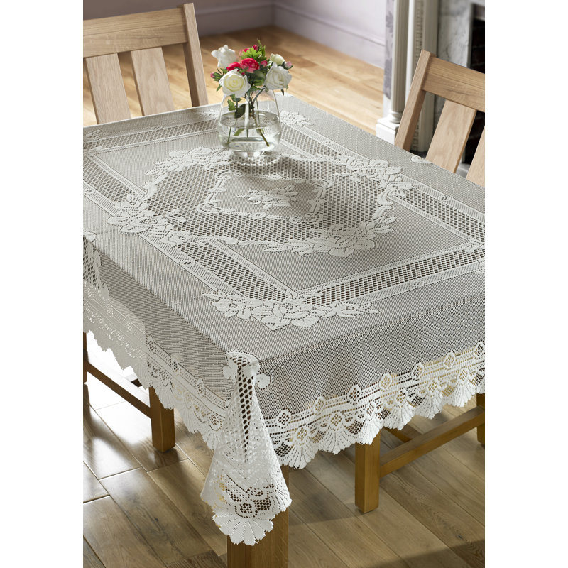 Mizpah Tablecloth, Cream