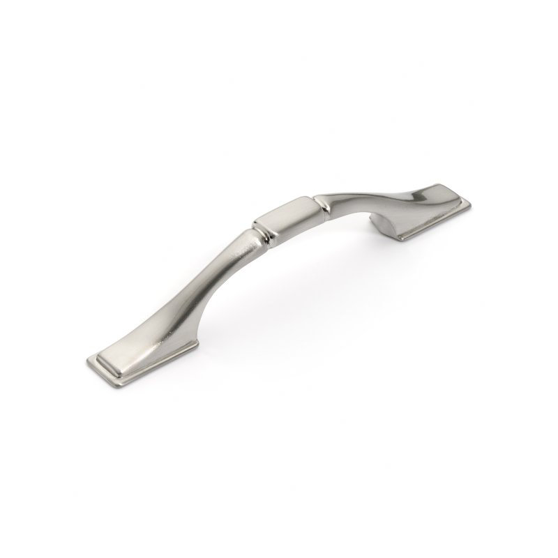 Poignée arche 3 po central Super Saver, Nickel satiné