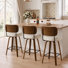Tabouret de bar et de comptoir pivotant Loranza