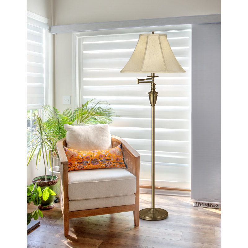 Lampe sur pied à bras pivotant 59 po