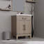 Meuble-lavabo simple 24 po de largeur x 18 po de profondeur, comptoir en acrylique-824544147