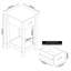 Lillie Aabas Bedside Table-94829128