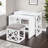Mackeby's 3-Piece Desk Set with Stool -1592691079