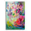 «Bold Flourish 3» par Dorothy Fagan, art mural acrylique, 12 po x 16 po