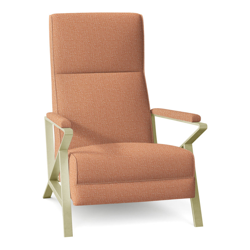 Infinity 28.25" Wide Manual Standard Recliner, Brushed Brass, Perigold Arigato Mango