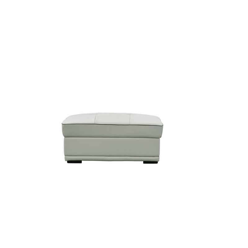 Canapé modulaire en cuir véritable Arlet