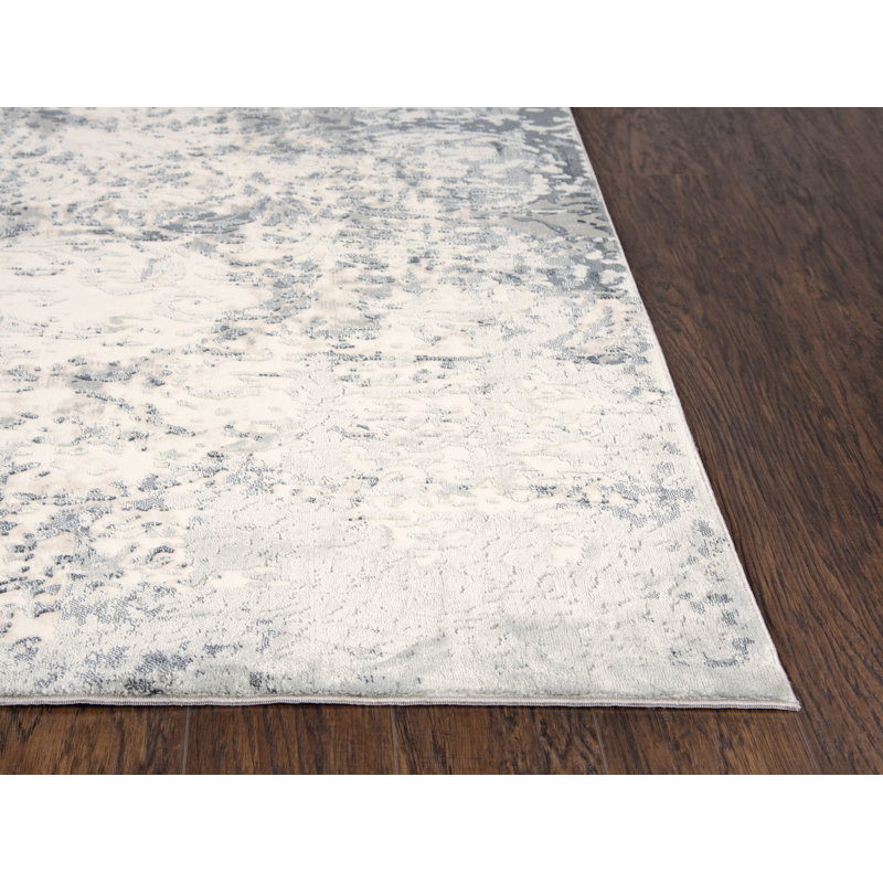 Carey Abstract Indoor Rug, Rectangle 2'7" x 9'6"