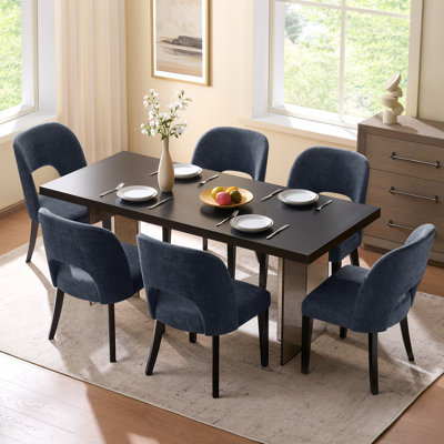 47cm H Upholstered Upholstered Back Side Chair
