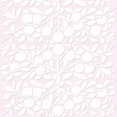 Rouleau de papier peint L 10 pi x l 24 po The Signature Peach on the Vine