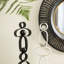 Set Of 2 Modern Abstract White Metal Sculpture Table Decor