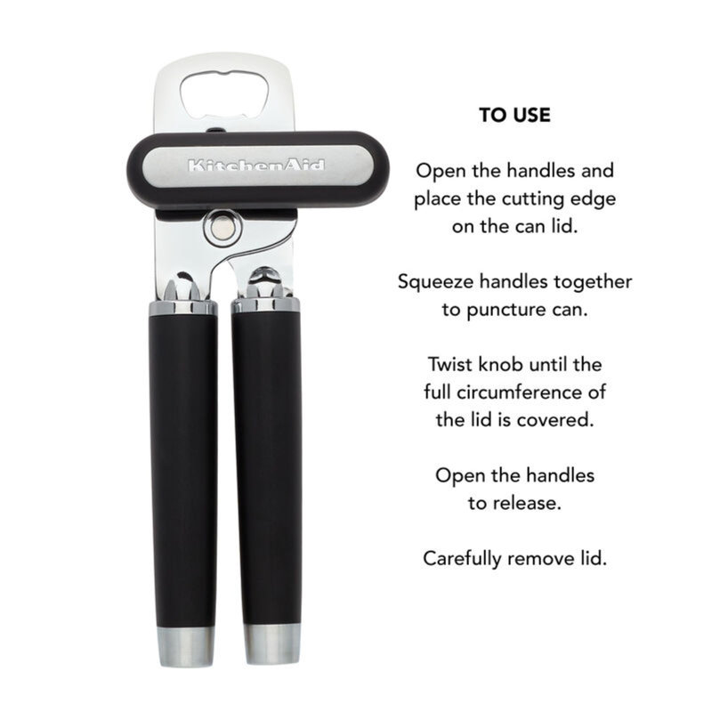 KitchenAid Can Opener, Black