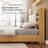 Revan Ebern Designs Bed Frame With Headboard, Platform Bed Frame With 4 Storage Drawers & Hidden Storage, Bookcase Bed Frame With Charging Station-170167246-173747421