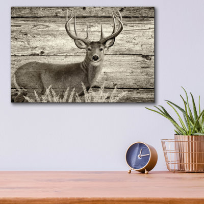 " Woodgrain Antiques Whitetail Buck 2 " by Gordon Semmens