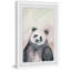 «Fluffy Panda», reproduction encadrée-26825083