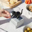 Porte-cure-dents - Distributeur en forme de chat mignon pour la cuisine et la salle à manger - Accessoire de table amusant et fonctionnel - Cure-dents standard