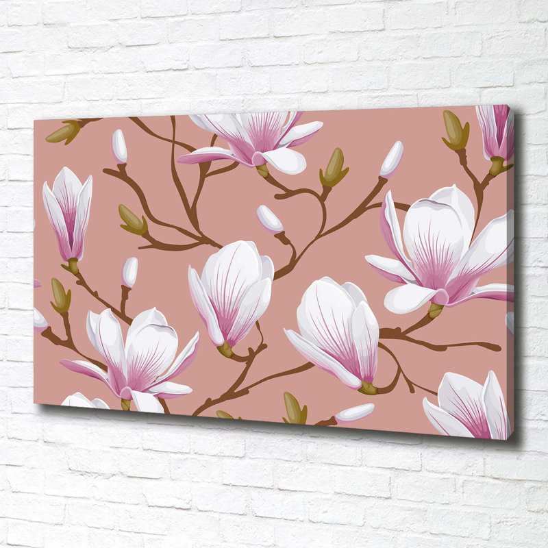 Magnolia - No Frame Print on Canvas
