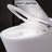 Compact Dual Flush Toilet With Self-Cleaning Wand, Foot Sensor Flush, White Night , Knob Control, Cold Water Wash, Strong Soft Close, , Immaculate Smart 1/1.28 ,