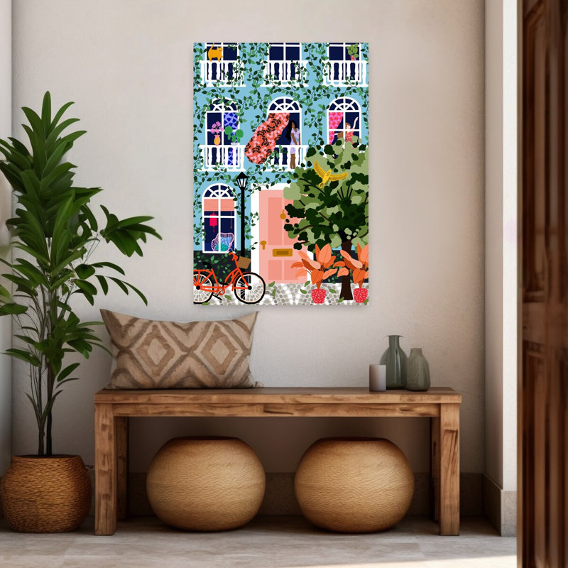 «Neighbours Contemporary Architecture», impression d'art mural, 48" H x 32" W