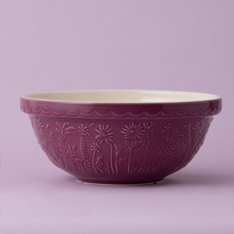 Mason Cash Meadow Ceramic Floral 3-Piece Mixing Bowl Set