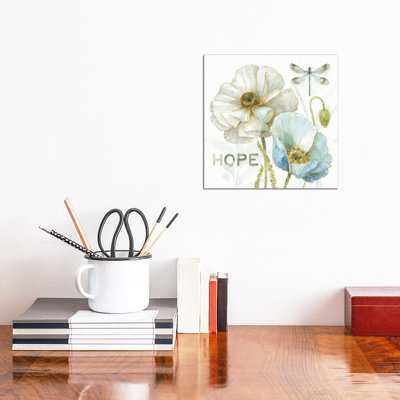 My Greenhouse Flowers Hope by Lisa Audit - Wrapped Canvas Gallery-Wrapped Canvas Giclée
