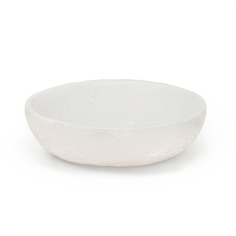 Bol décoratif en pierre Avice, L 11,5 po x P 11,5 po x H 3 po