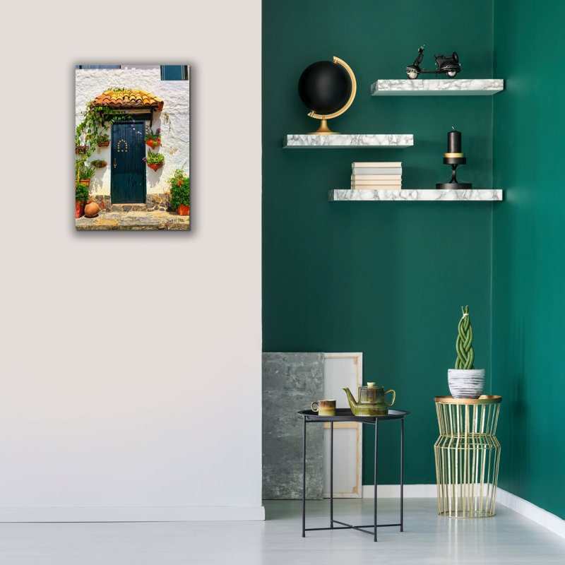  «Star Door» par Dante Plata, art mural sur toile, 18 po x 26 po