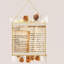 2 cadres photo suspendus en laiton 8 pièces 8 x 8 pouces, double cadre en verre pour fleurs pressées, cadre de photos d'art mural rétro transparent