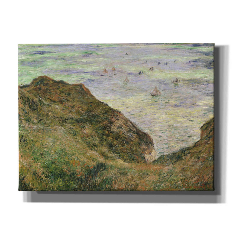 «View Over The Sea» par Claude Monet, estampe numérique sur toile, H 12 po x l 16 po x P 0,75 po
