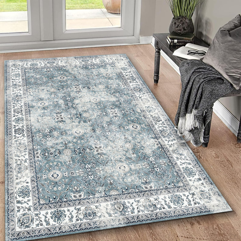 Concise Textured Area Rug