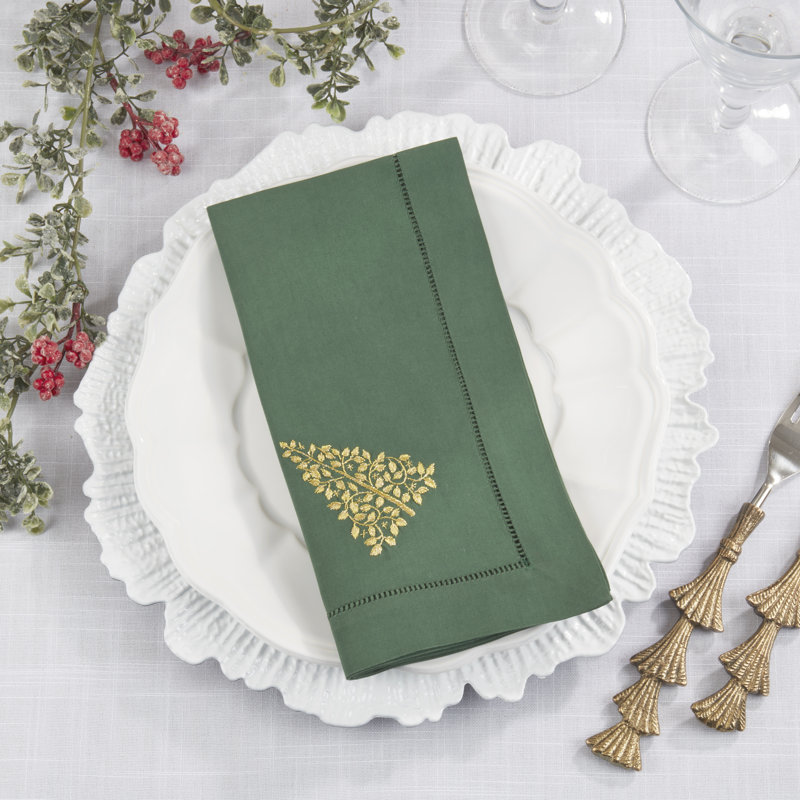 Ensemble de 6 serviettes de table Embr'D