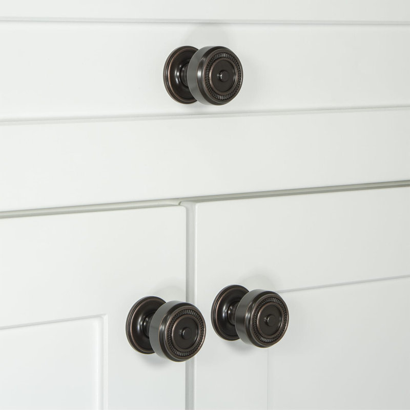 Soleil Cabinet Knob, Timeless Bronze