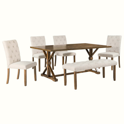 Ivanna Trestle Dining Set