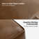 Djuana Transitional 27" Leather Ottoman with Storage