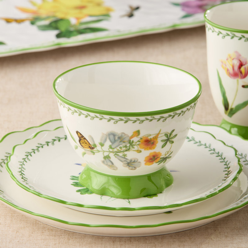 Ensemble de 4 bols à dessert en porcelaine Mirabella