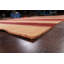 Tapis unique en laine noué à la main Gabbeh nouvel âge rouge et brun 8 pi 3 po x 10 pi 4 po Andeana