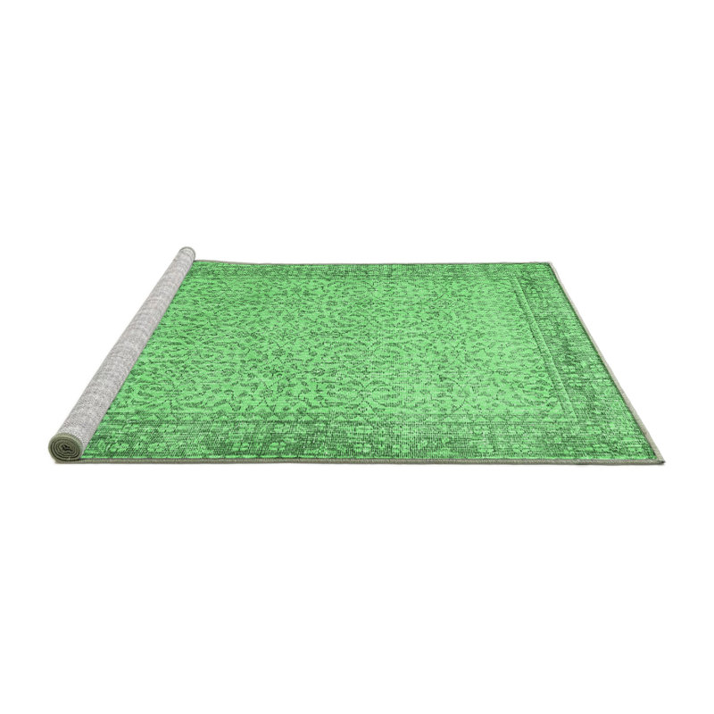 Washable Oriental Indoor Rug, Square 5'