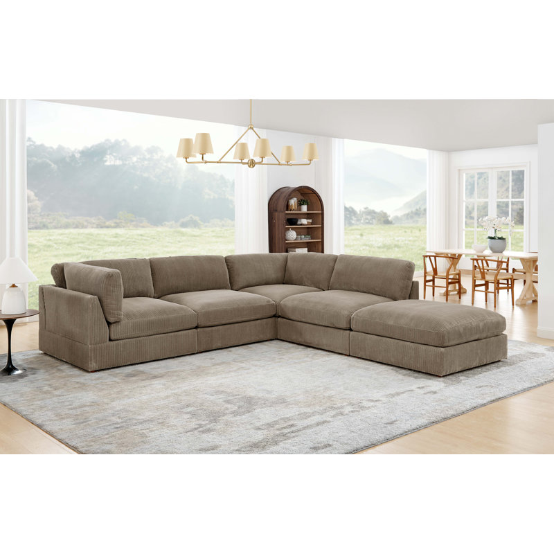 Canapé modulaire Airedale, Chameau