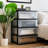 IRIS 4 Drawer Plastic Wide Chest, Black