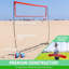 Filet d'entraînement de volleyball autoportant 12 pi Gosports pour l'intérieur ou l'extérieur - installation instantanée et hauteur réglable-75384118