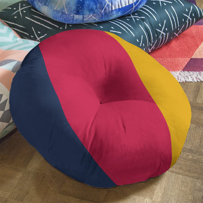 Striped Reversible Throw Pillow