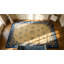 Antique Wool Blue Ivory Beige Cream White Hand Knotted Pile Rug