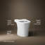 Veil Elongated Toilet Bowl With Skirted Trapway-577078726
