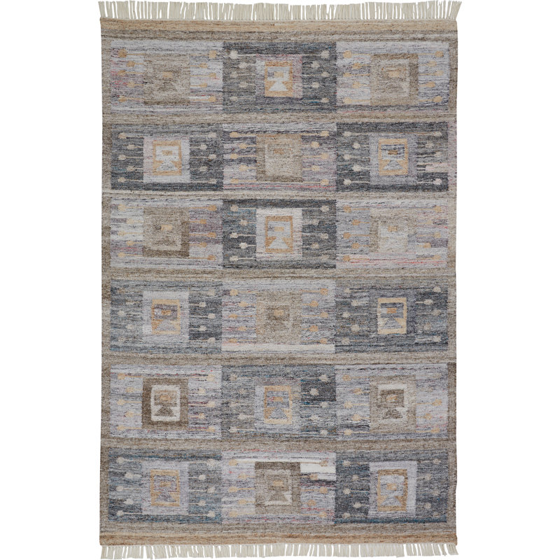 Ana Geometric Indoor Rug, Rectangle 5' x 8'