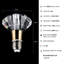 Ampoule DEL en forme de losange en cristal massif de style cristal, blanc chaud 3000K, ampoules à culot moyen E26 / 27 (base non incluse)-121723539